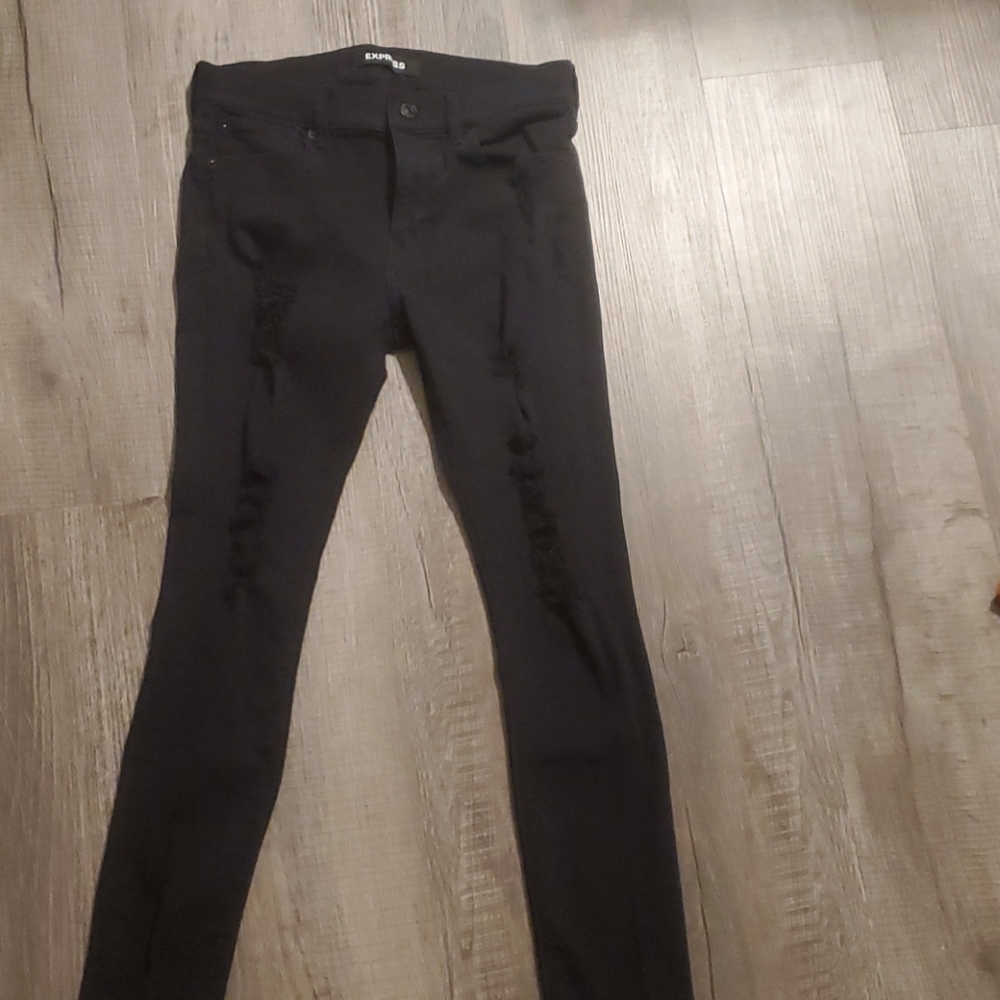Express Legging mid rise size 8R Black